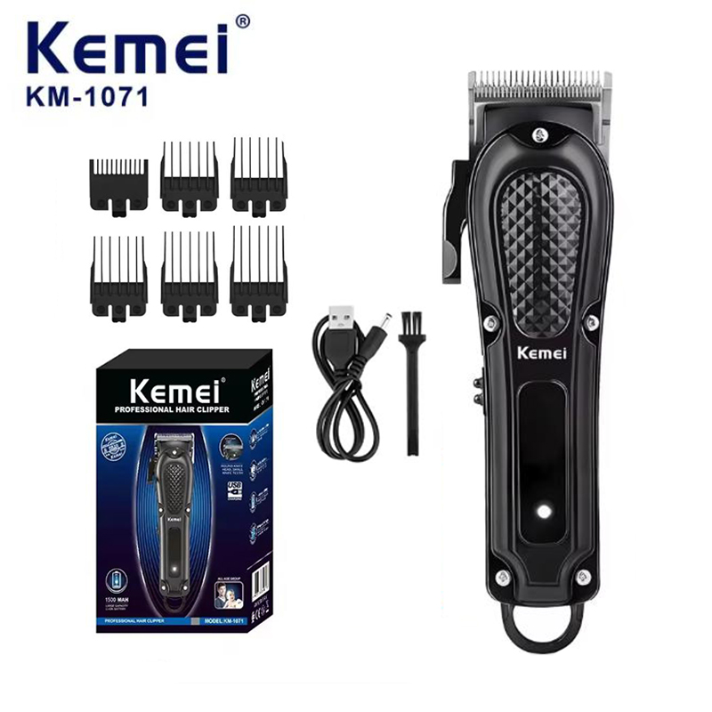 Mens Grooming Tools - Kemei KM-1071 전기 이발기 UBS 충전식