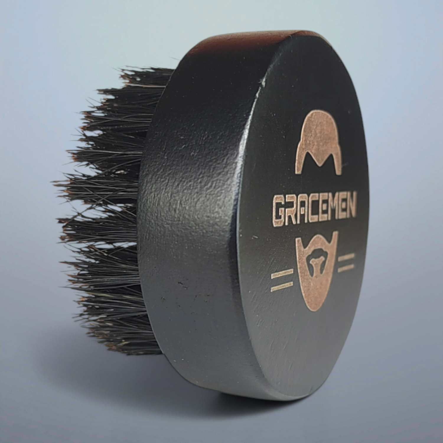Men'S Grooming Brush - 남성용 라운드 수염 브러쉬 – 100%
