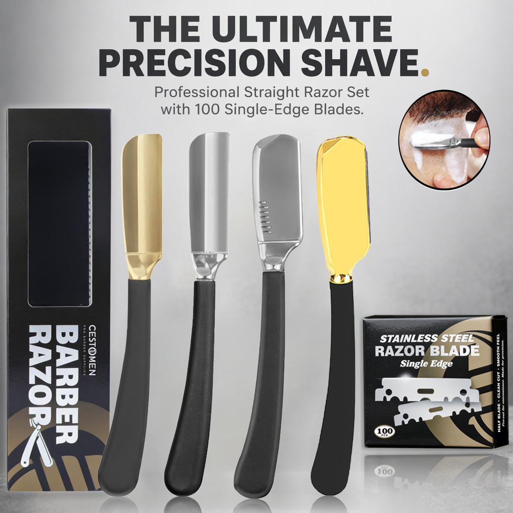 Men'S Grooming Razor - 전문가용 남성 수염 면도칼 홀더 이발사