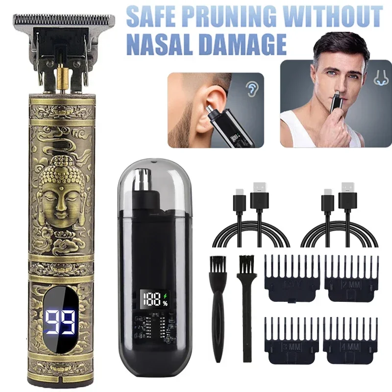 Mens Grooming Tools - 휴대용 T9 헤어 클리퍼 코털 제거기