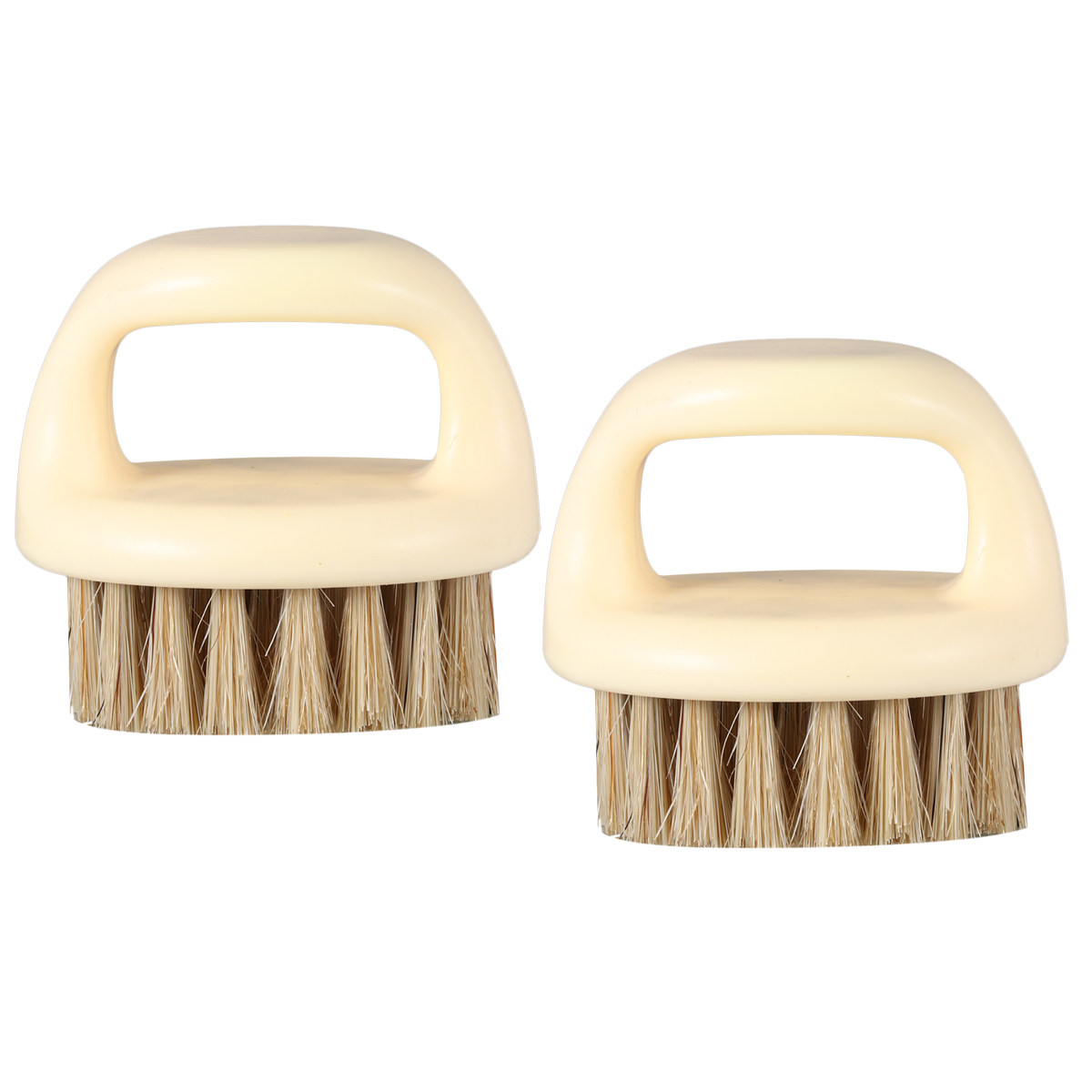 Men'S Grooming Brush - 남성용 2종 수염 브러쉬 세트, 프리미엄
