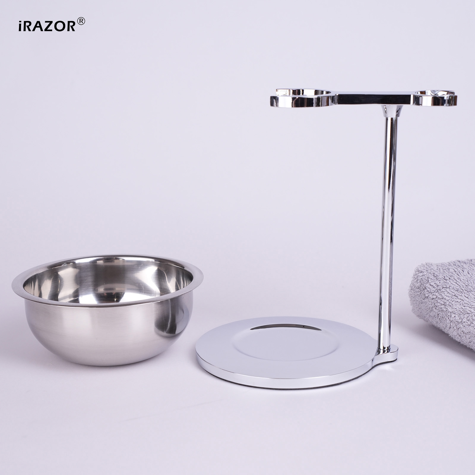 Men'S Grooming Razor - iRAZOR 남성용 면도기 및 브러시 스탠드