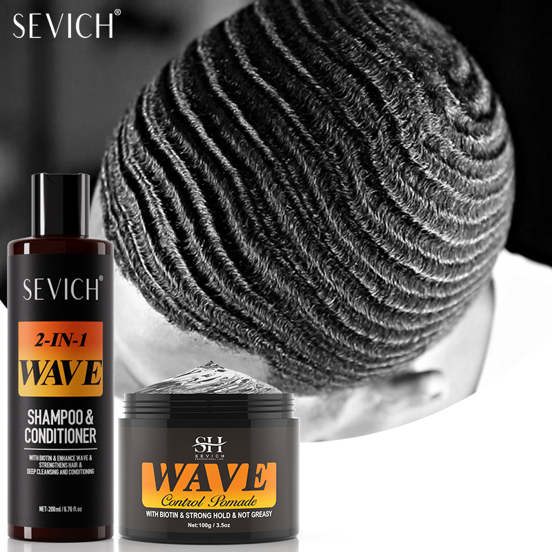 Men'S Grooming Gel - 딥 웨이브 컨트롤 포마드 샴푸 키트