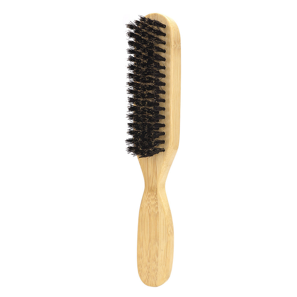Men'S Grooming Brush - 남성용 멧돼지털 수염 브러쉬, 콧수염 정리