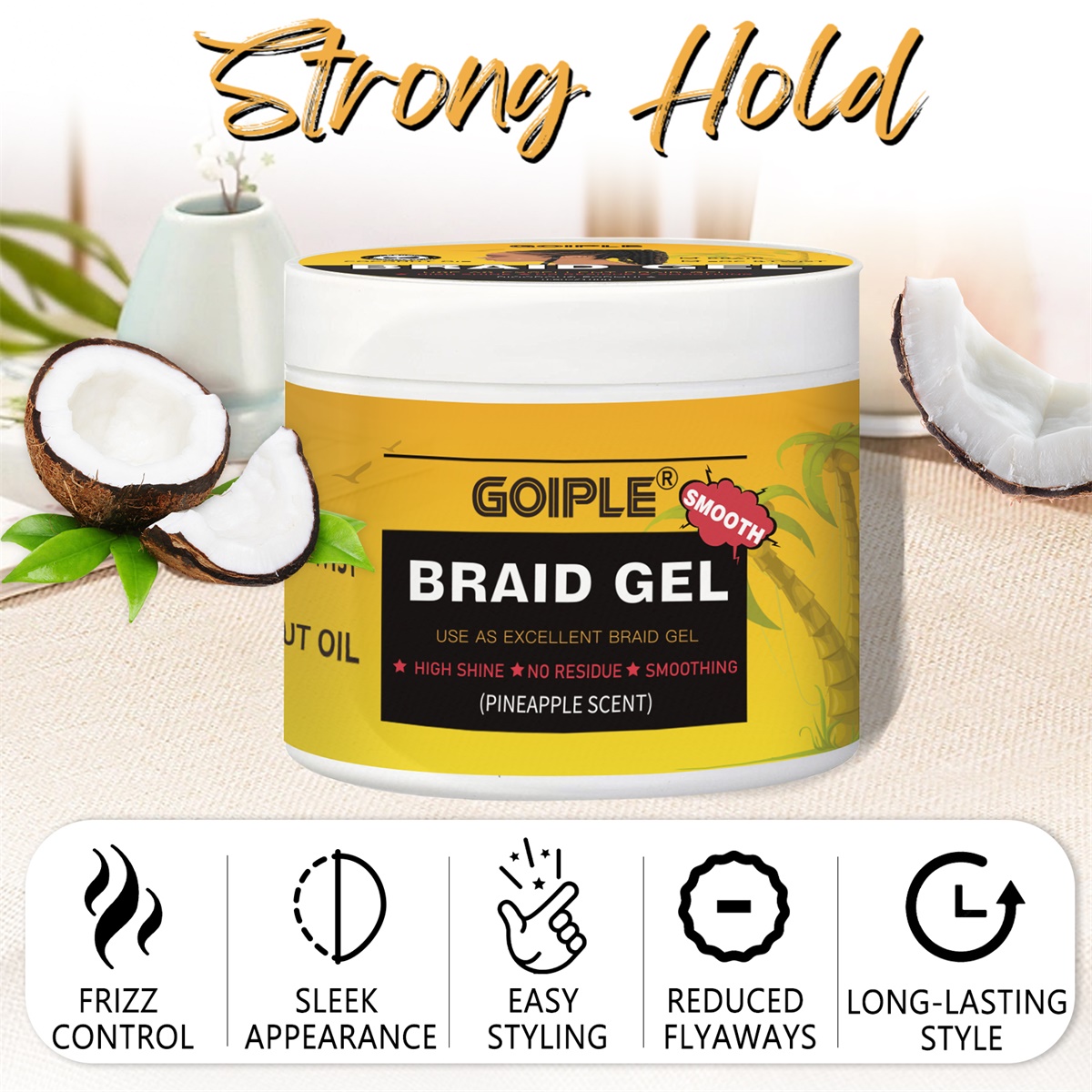 브레이딩 젤 하이샤인 클린 무스 로즈 모이스춰라이징 헤 - Men'S Grooming Gel 리뷰 및 가격
