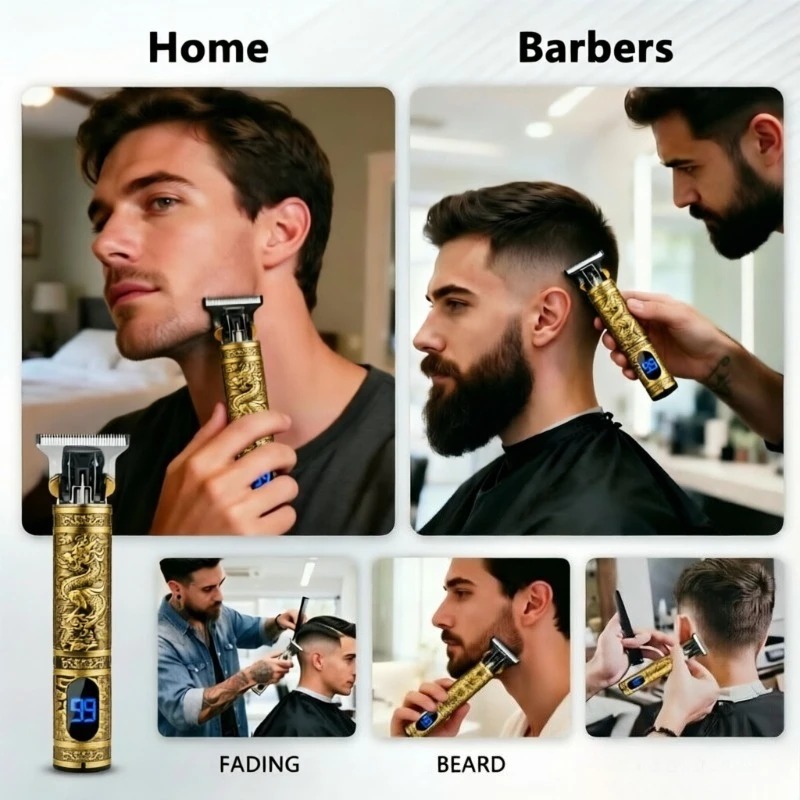 T9 전기 수염 트리머 무선 헤어 클리퍼 (남성용) 4 - Men'S Grooming Brush 리뷰 및 가격
