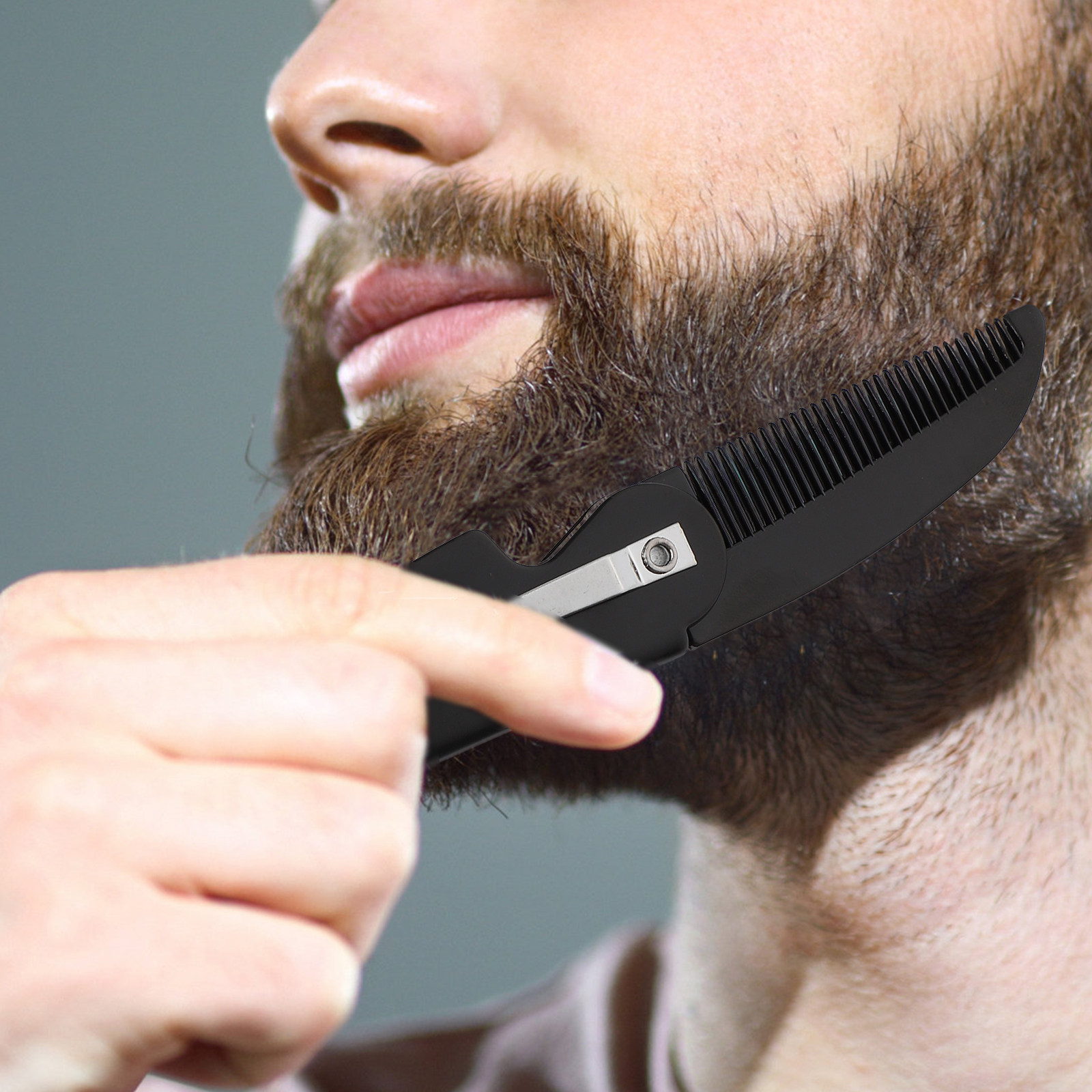 4Pcs 수염 빗 접이식 포켓 빗 휴대용 플라스틱 헤어 - Mens Grooming Tools 리뷰 및 가격