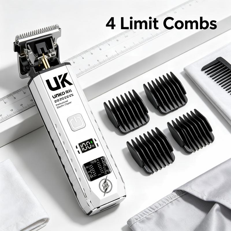 남성용 무선 전기 헤어 클리퍼, 전문가용 수염 트리머, - Men'S Grooming Brush 리뷰 및 가격