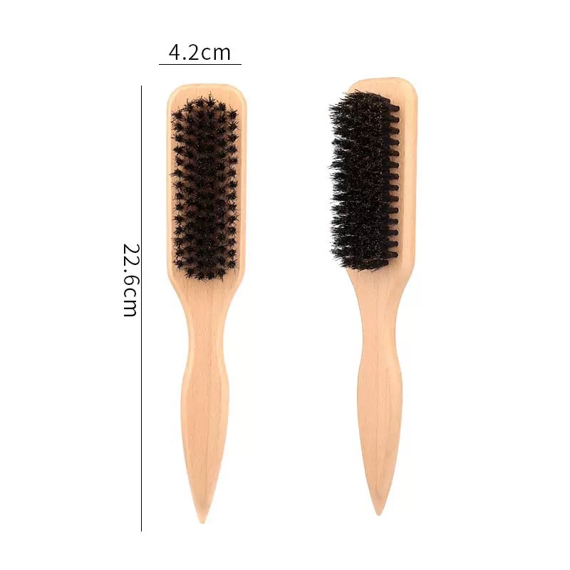 남성용 나무 멧돼지털 헤어 브러쉬, 뾰족한 꼬리가 있는 - Men'S Grooming Brush 리뷰 및 가격