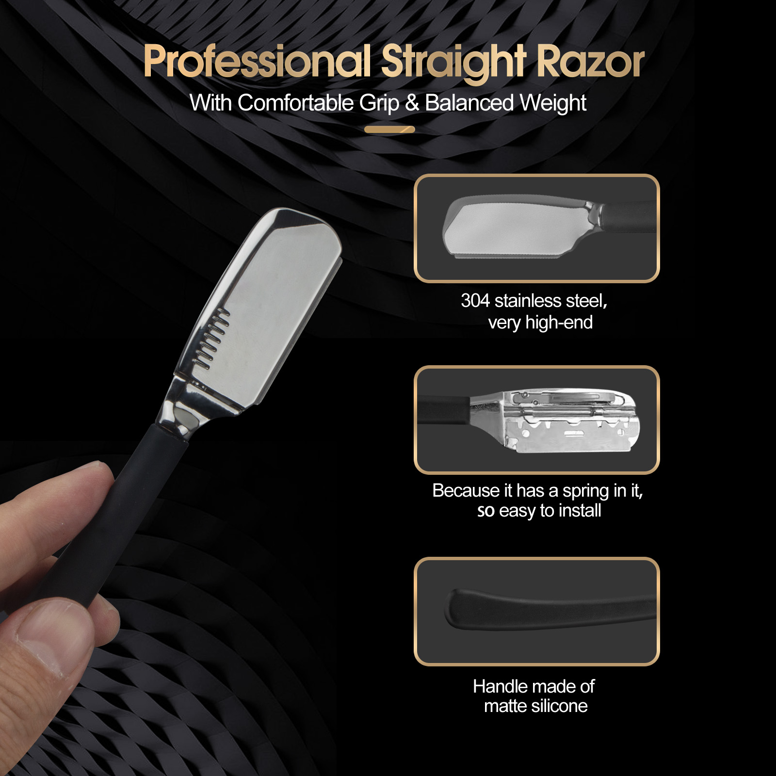 전문가용 남성 수염 면도칼 홀더 이발사 미용 면도칼 수 - Men'S Grooming Razor 리뷰 및 가격