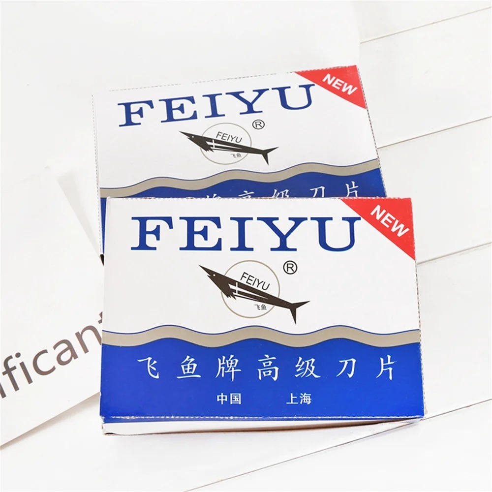 50pcs 스테인레스 스틸 더블 에지 면도날 남성용 면 - Men'S Grooming Razor 리뷰 및 가격