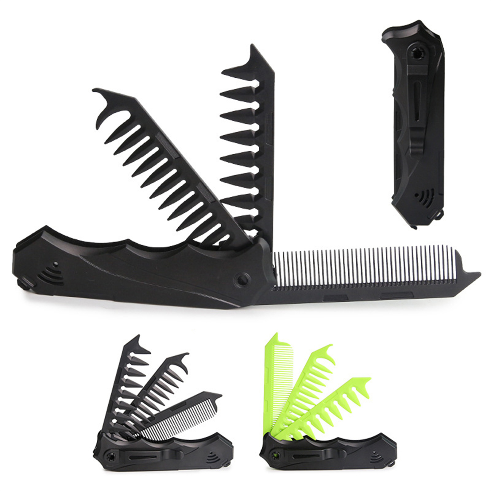 남녀 공용 이중 이빨 접이식 빗 넓은 가는 이빨 휴대용 - Men'S Grooming Brush 리뷰 및 가격