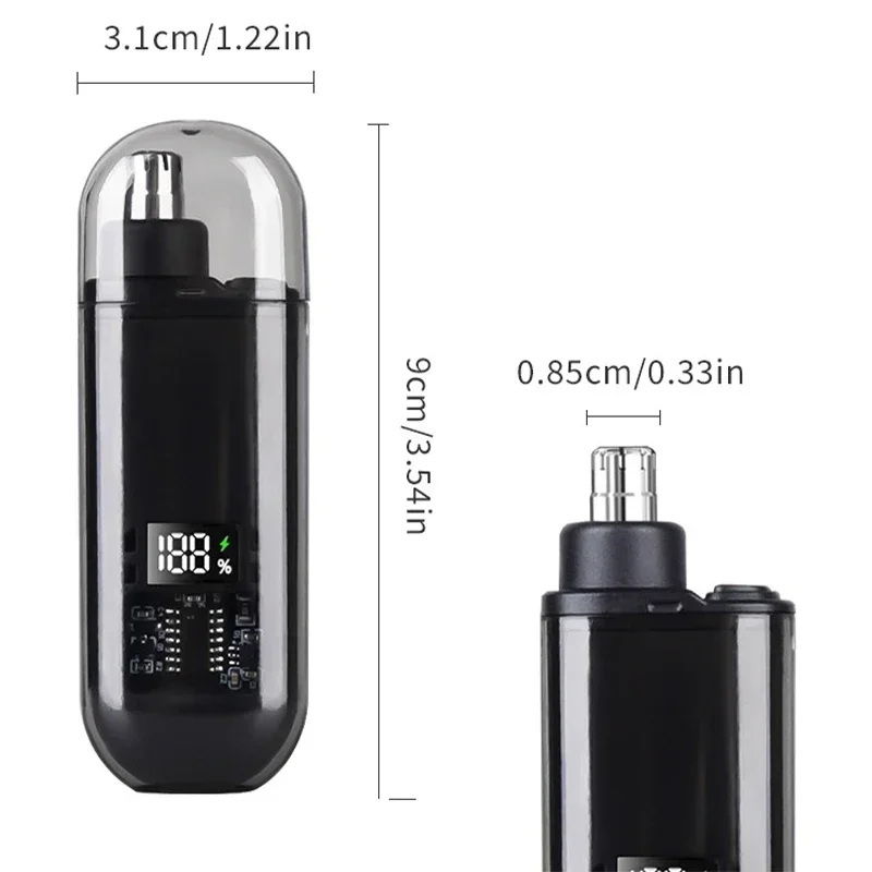 휴대용 T9 헤어 클리퍼 코털 제거기 남자친구 선물 U - Mens Grooming Tools 리뷰 및 가격
