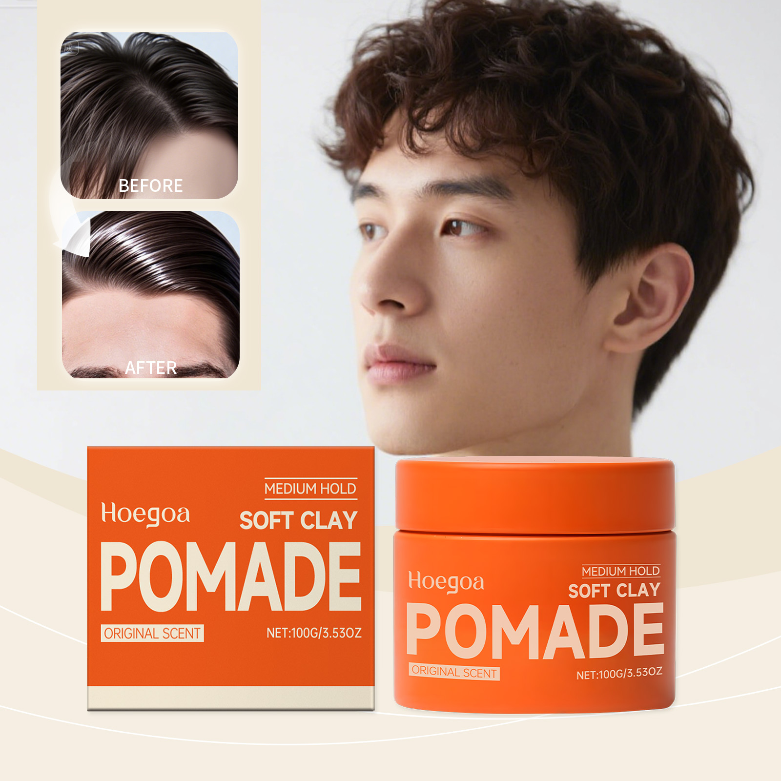 오리지널 헤어 왁스 오래 지속되는 헤어 젤 남성용 강력 - Men'S Grooming Gel 리뷰 및 가격
