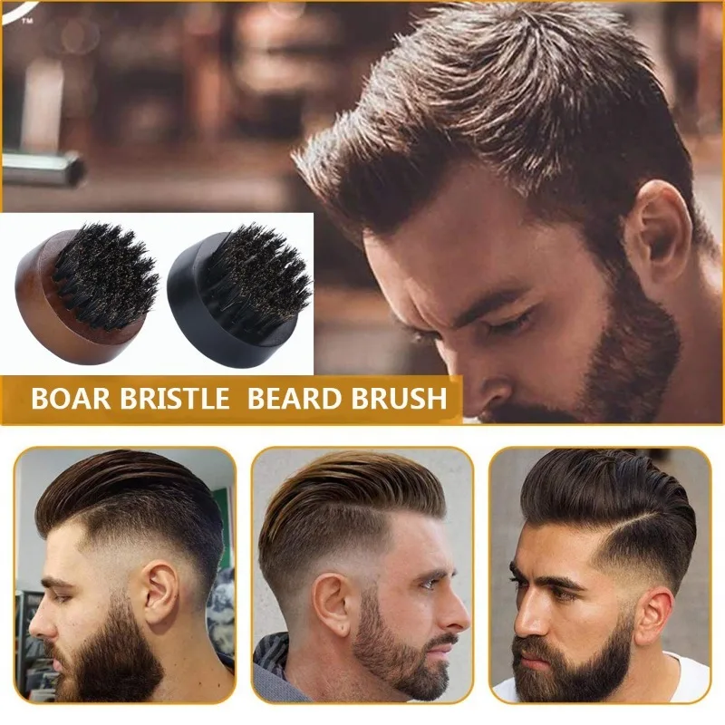 남성용 수염 브러시, 작은 원형 호두 나무 수염 그루밍 - Men'S Grooming Brush 리뷰 및 가격