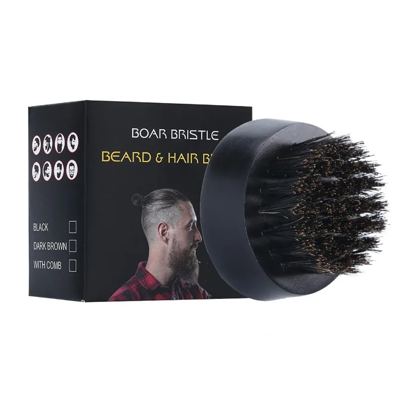 남성용 수염 브러시, 작은 원형 호두 나무 수염 그루밍 - Men'S Grooming Brush 리뷰 및 가격