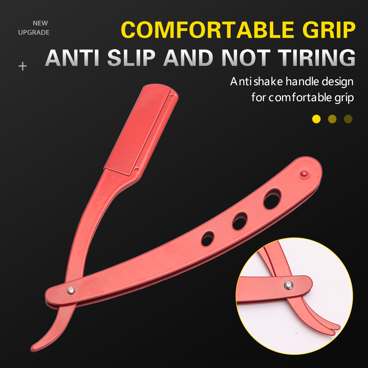 이발소 수동 컬러 면도기, 스트레이트 에지 스테인레스  - Men'S Grooming Razor 리뷰 및 가격